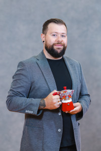 Er ist ein „Barrista“ durch und durch, mit höchsten Ansprüchen.